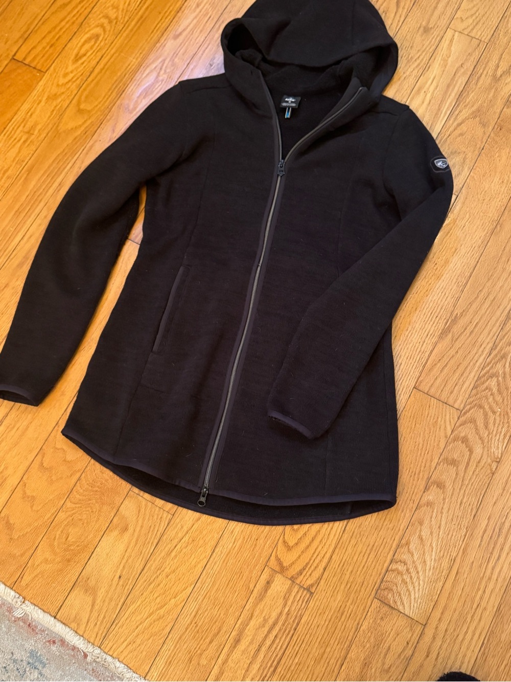 Kuhl Womens Ascendyr Long Hoody Full Zip  Sweater Fleece Jacket M Outdoor Hiking - Picture 10 of 13